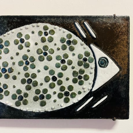 【Sylvia leuchovius 】お魚の陶板《Rörstrand》