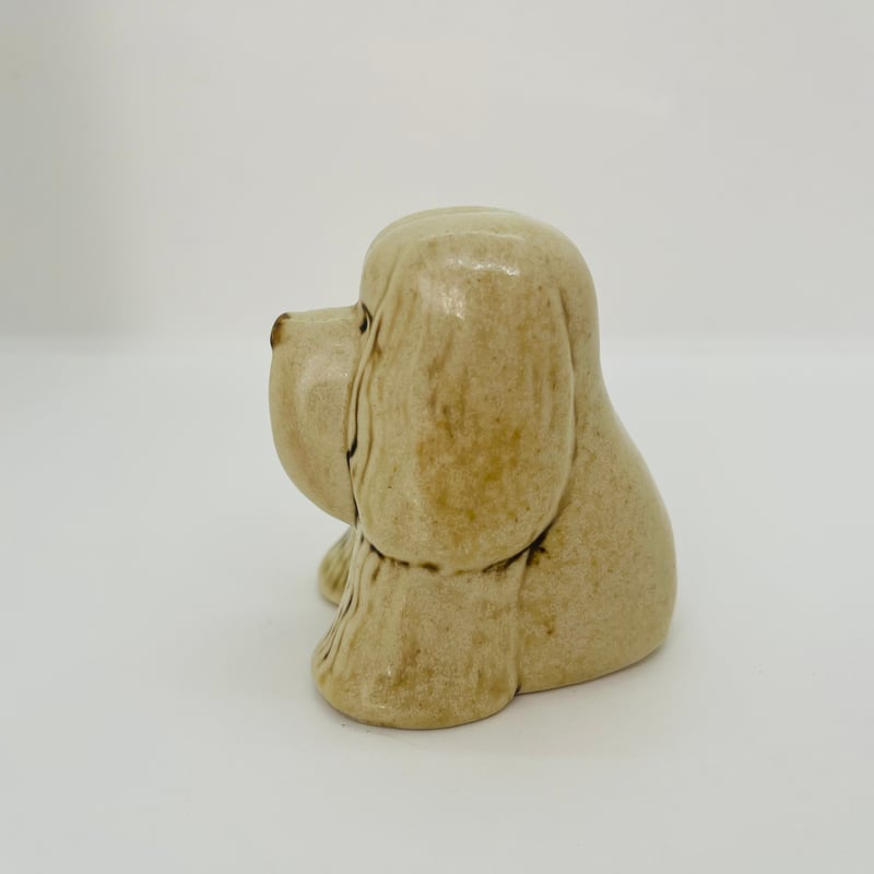 Lisa Larson / リサラーソン】 Kennel 白スパニエル 《Gustavsbe