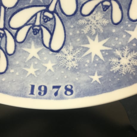 《Gustavsberg》クリスマスイヤープレート  1978年