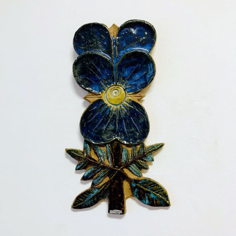 GABI シトロンテンボリ　陶板 Gabi Citron-Tengborg】大きな鳥の陶板 | sugallery