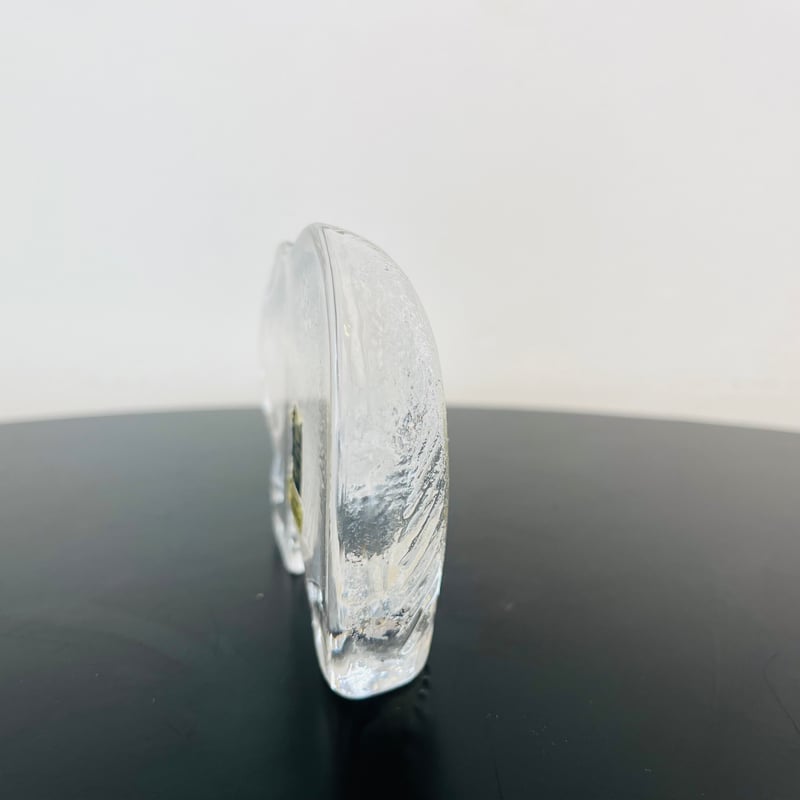 Lisa Larson/ リサラーソン】クマ ガラスのオブジェ 《Royal Krona》