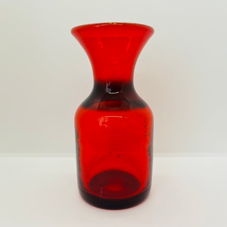 【Erik Hoglund / エリックホグラン】フラワーベース　レッド　H525/150《Boda》  -A