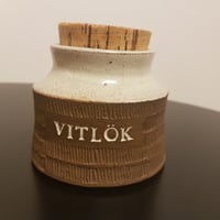 【Signe Persson Melin /  シグネペーションメリン 】 "VITLOK"  ニンニク用キャニスター