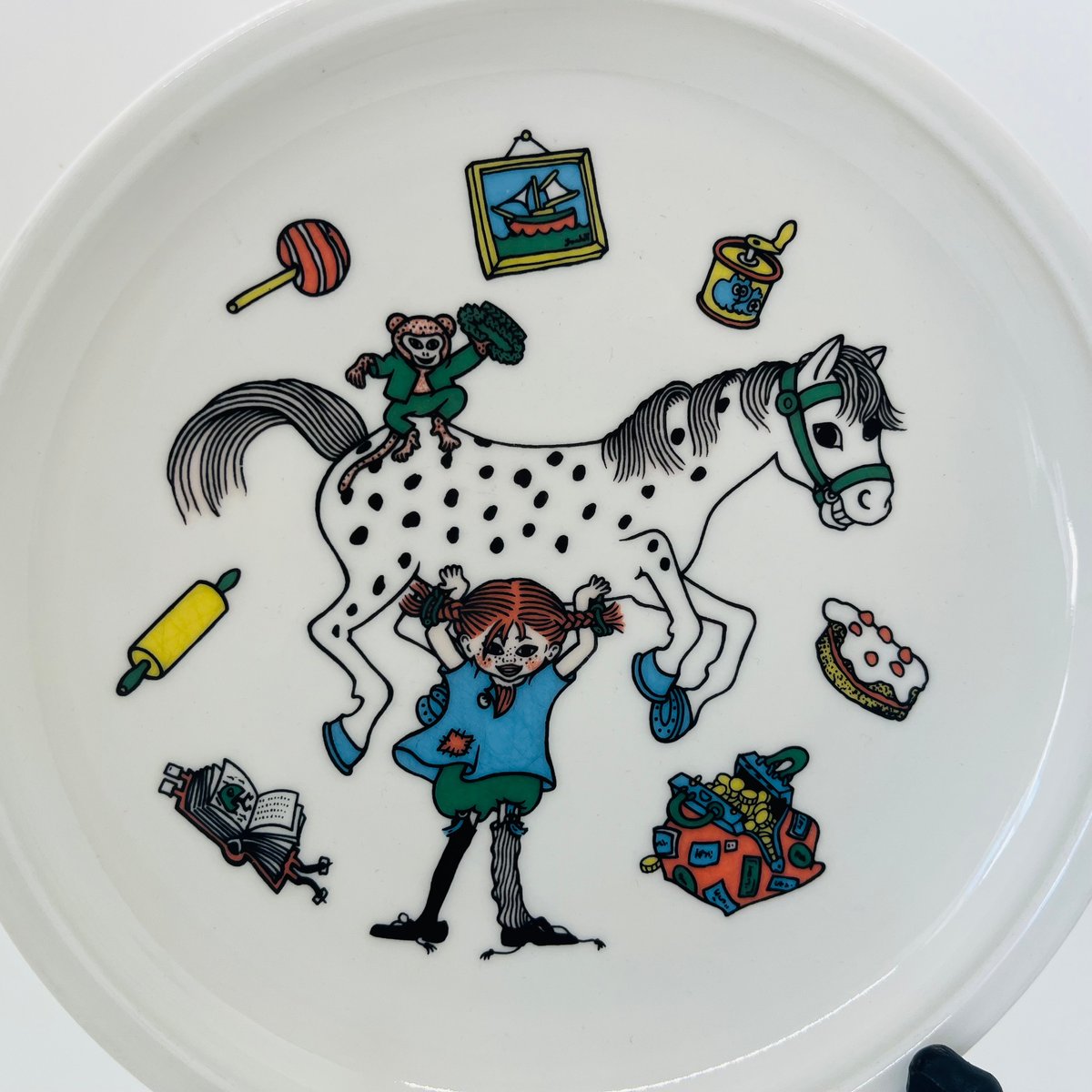 長くつ下のピッピ プレート《Rörstrand》 | sugallery