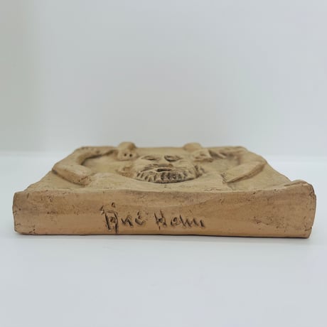 【Åke Holm】陶板　男