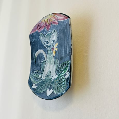 《Tilgmans Keramik》猫の陶板
