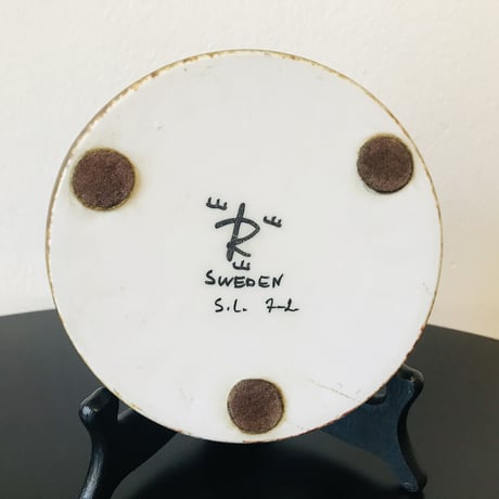 【Sylvia leuchovius 】お花の絵皿《ロールストランド》