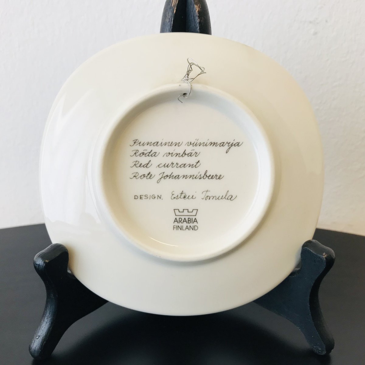 ARABIA エステリ・トムラ ボタニカ \"Ribes rubrum\" ARABIA エステリ・トムラ ボタニカ 