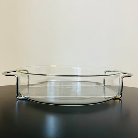 【Signe Persspon-Melin/シグネペーションメリン】箱付き！ホルダー付き耐熱ボウル　H5.5cm  ×  Φ25cm《Boda Nova》