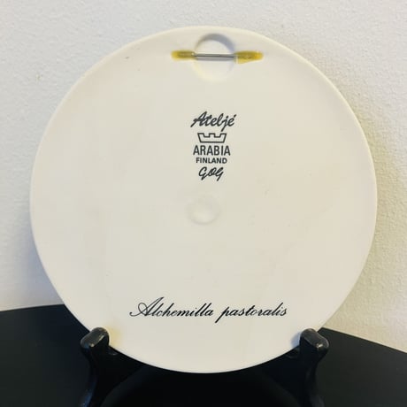 【Gunvor Olin-Gronqvist】 Alchemilla Pastoralis 陶板《Arabia 》
