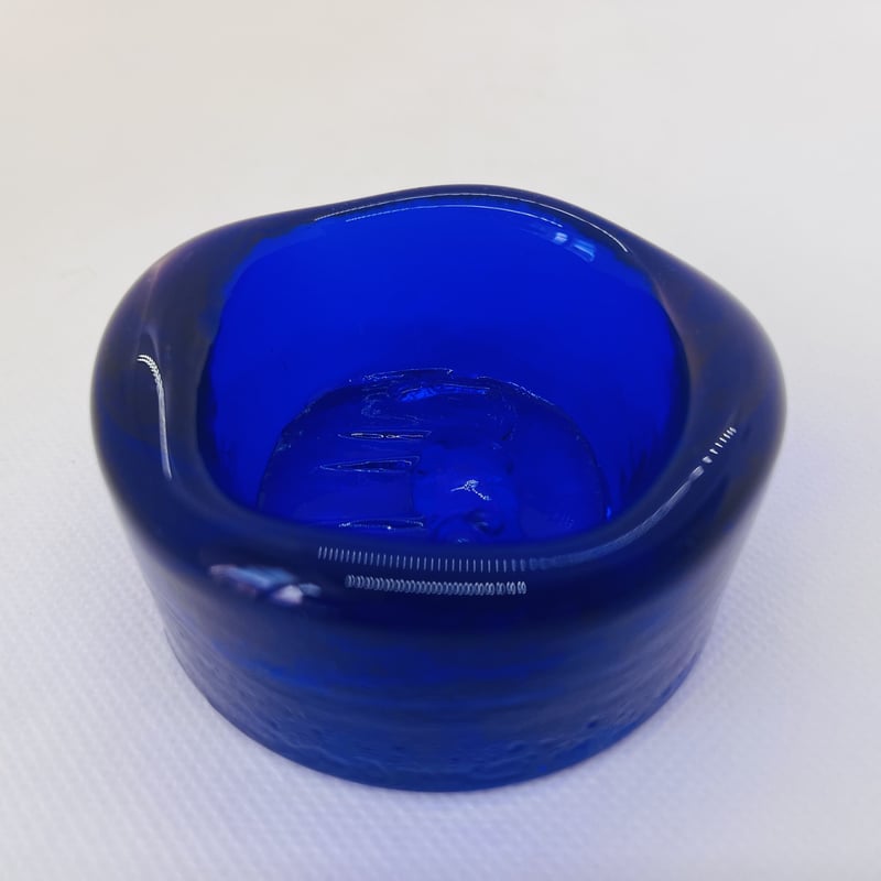 Erik Hoglund / エリックホグラン】アッシュトレイ 猫 ブルー