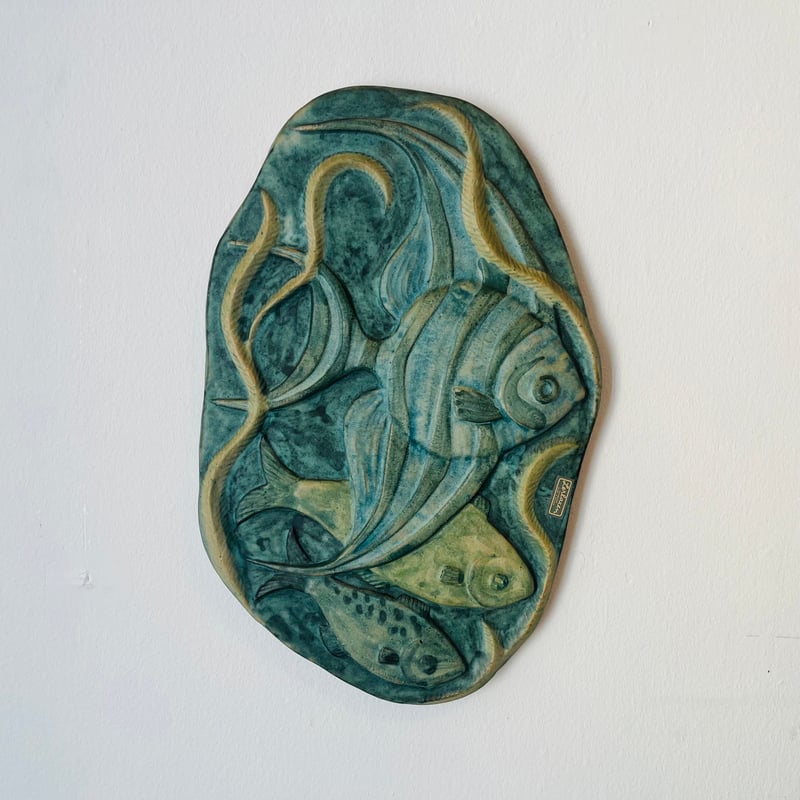 魚　陶板 Irma Yourstone】魚の陶板 | sugallery