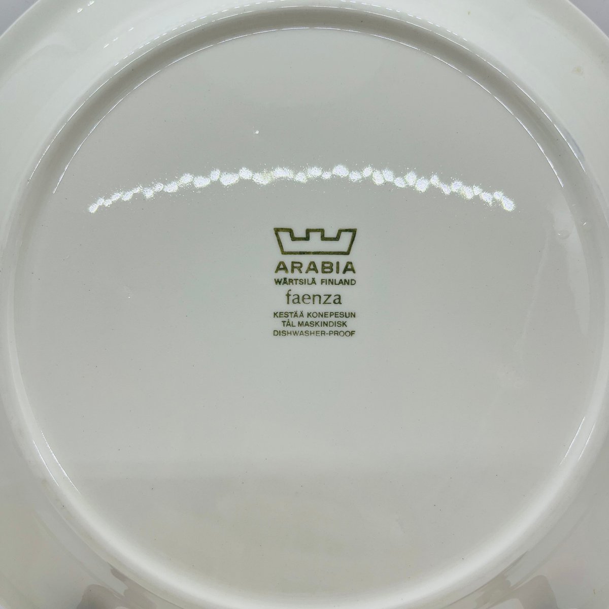 ARABIA》 Faenza ブルー 24cm ディナープレート | sugallery
