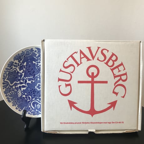 《Gustavsberg》クリスマスイヤープレート  1977年　箱付き