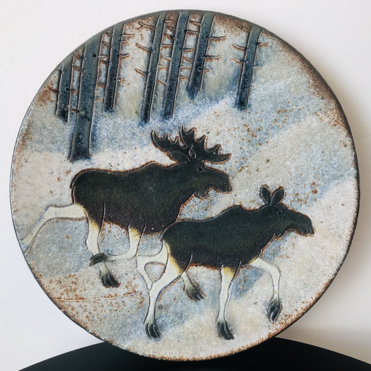 【匿名配送/希少】Nittsjo/トーマス・ヘレストローム/トナカイ/ 壁掛け 匿名配送/希少】Nittsjo/トーマス・ヘレストローム/トナカイ