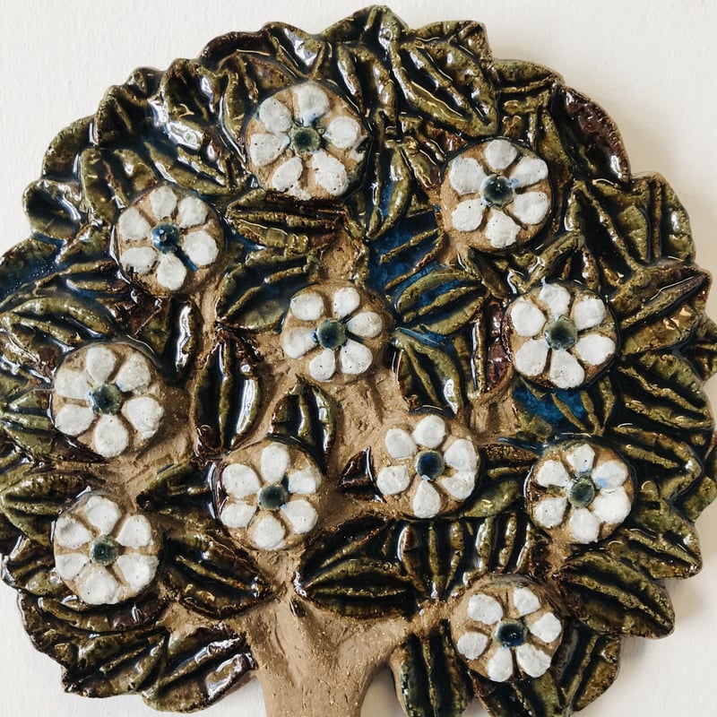 Gabi Citron-Tengborg Mosippa★木の陶板★32センチ Gabi Citron-Tengborg Mosippa☆木の陶板☆32センチ Gabi Citron