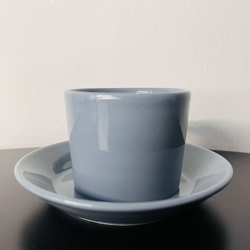 ARABIA》Teema コーヒーカップ＆ソーサー グレー【廃盤色】③ | sugallery