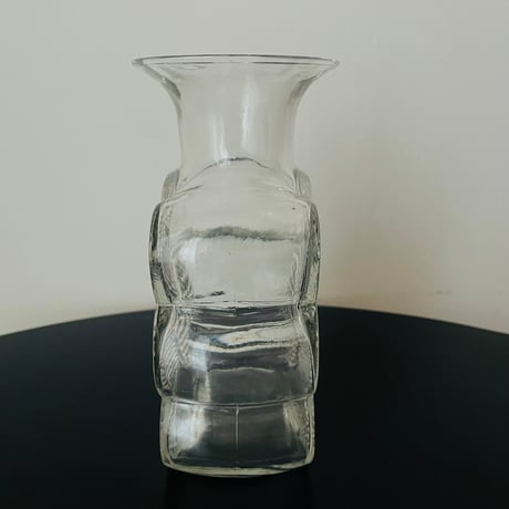 《Riihimaen Lasi》Amuletti　フラワーベース　クリア　【Tamara Aladin】