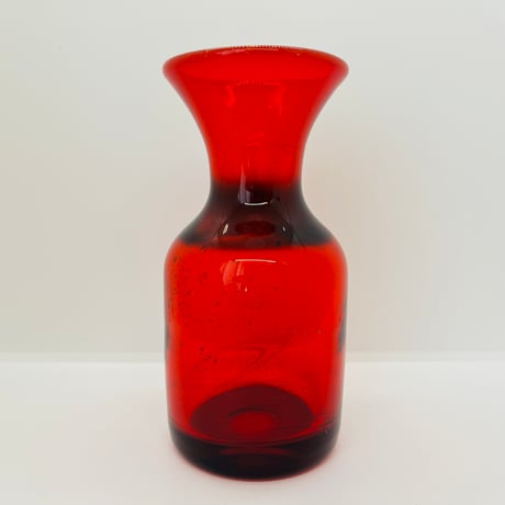 【Erik Hoglund / エリックホグラン】フラワーベース　レッド　H525/150《Boda》  -A