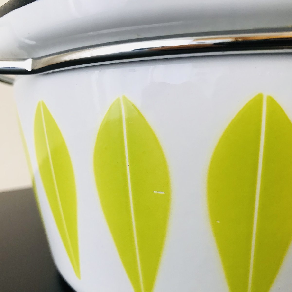 Cathrineholm / キャサリンホルム》ロータス 両手鍋 ライムグリーン