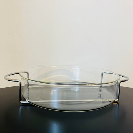 【Signe Persspon-Melin/シグネペーションメリン】箱付き！ホルダー付き耐熱ボウル　H5.5cm  ×  Φ25cm《Boda Nova》