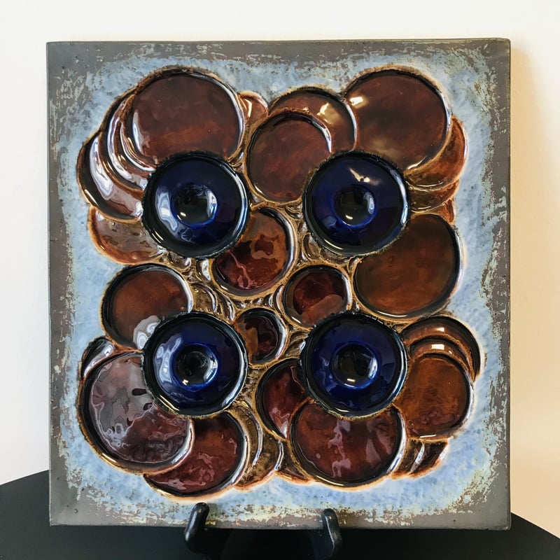 Olle Alberius】陶板 Kavalkad 7《Rörstrand》 | sugal