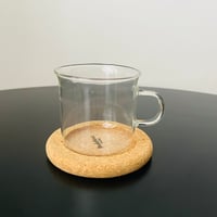【Signe Persspon-Melin/シグネペーションメリン】耐熱グラスカップ＋コルクマット《Boda Shop》