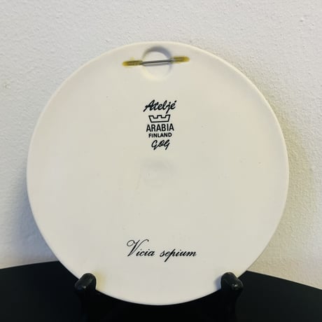 【Gunvor Olin-Gronqvist】 Vicia sepium 陶板《Arabia 》