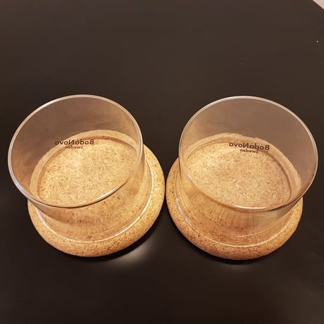 【Signe Persspon-Melin/シグネペーションメリン】箱付き！耐熱ボウル２点セット　H6.5cm   ×  Φ9.5cm《Boda Nova》