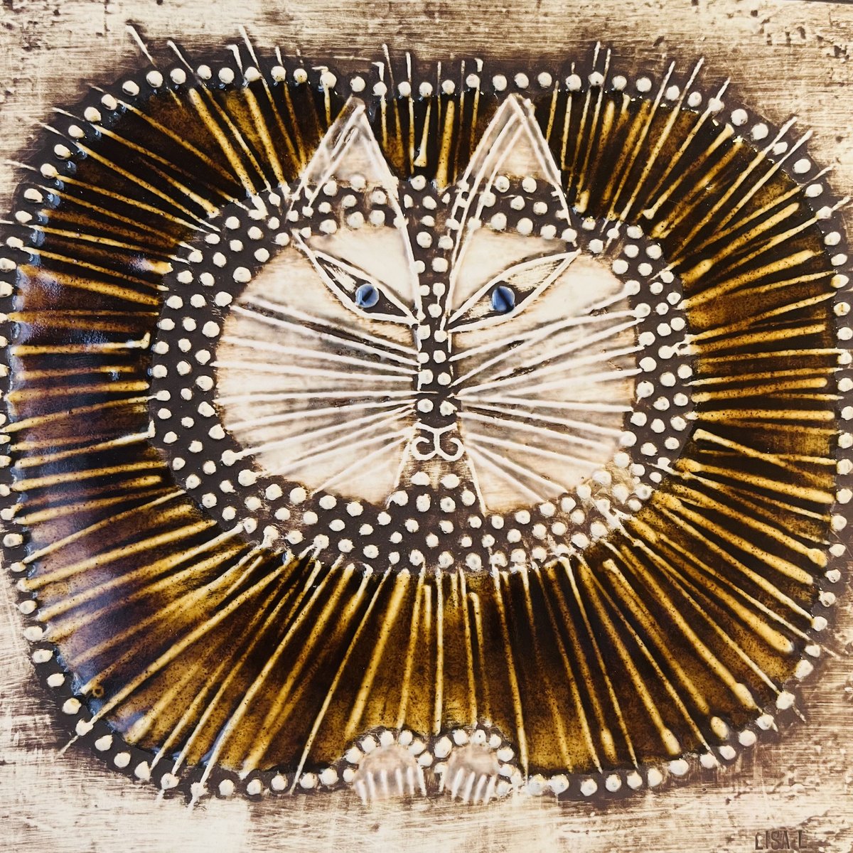 Lisa Larson/リサ・ラーソン】 UNIKシリーズ 猫 《Gustavsberg》