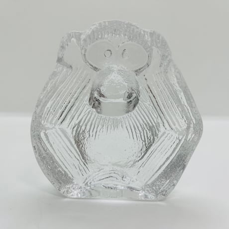 【Lisa Larson/  リサラーソン】 聞かザル 《Royal Krona》