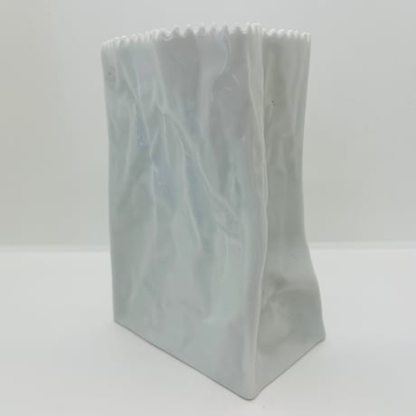 【Tapio Wirkkala】TUTENVASEN　紙袋の花瓶 大《Rosenthal》