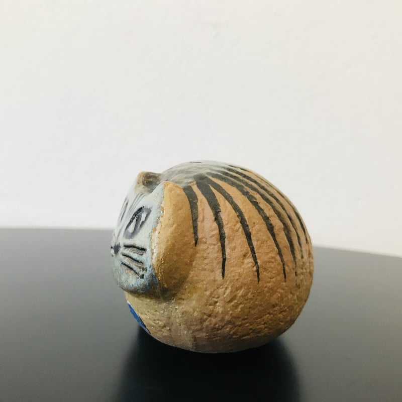 ☆ご予約品☆【Lisa Larson / リサラーソン】Lilla Zoo 丸まりネコ《Gus 