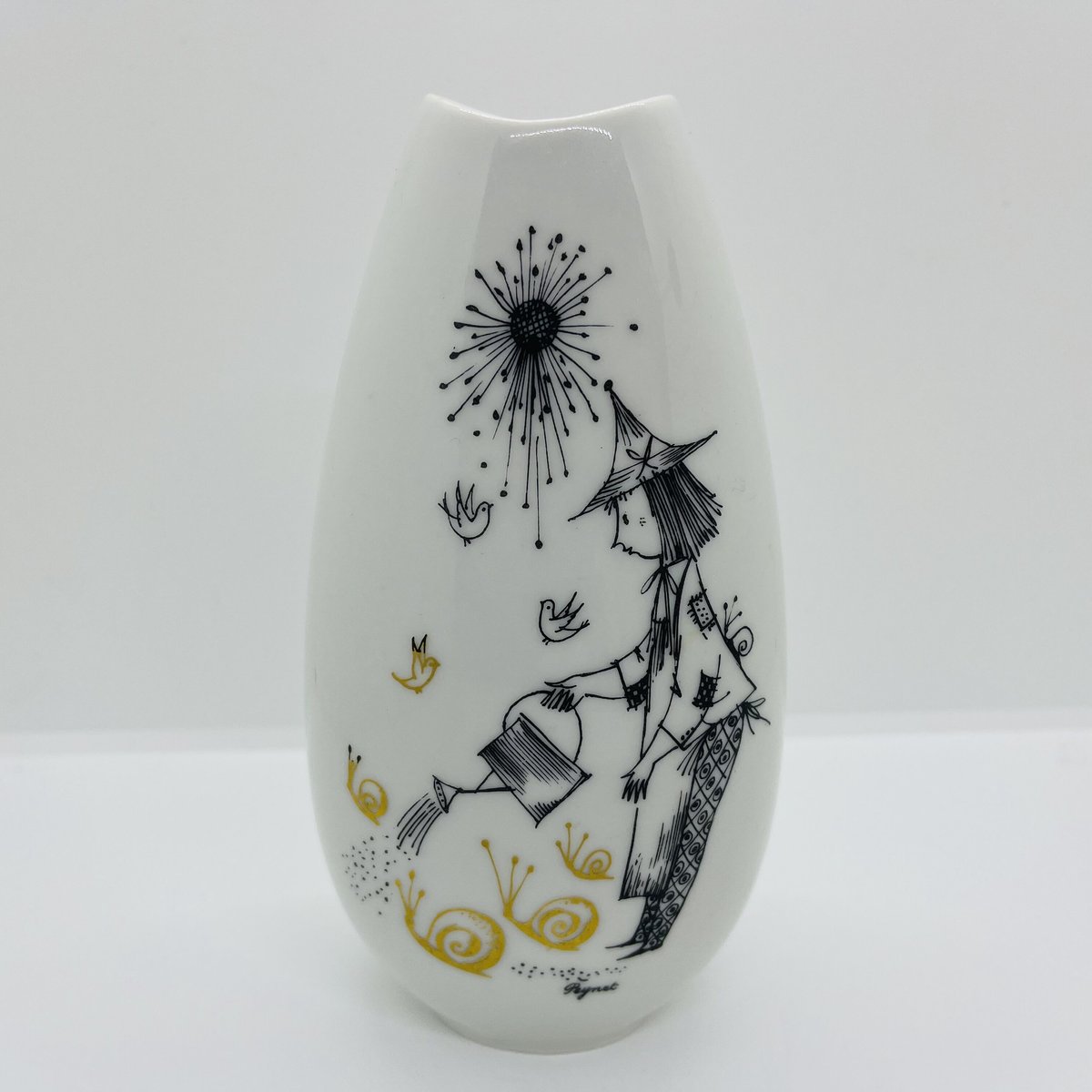 レイモン・ペイネ　Raymond Peynet　 花瓶 　陶器　花器 Raymond Peynet】花瓶《Rosenthal》 | sugallery
