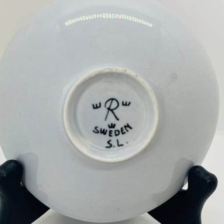 【Sylvia leuchovius 】ニワトリの小さな絵皿《Rörstrand》 -A