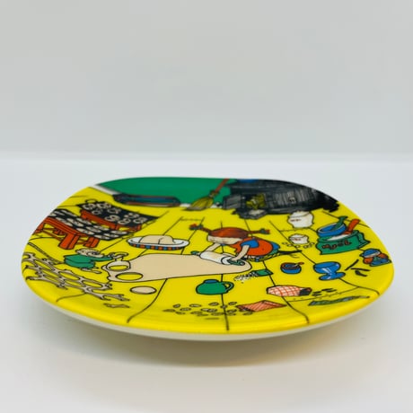 《Rörstrand》  お菓子づくりのピッピ　絵皿