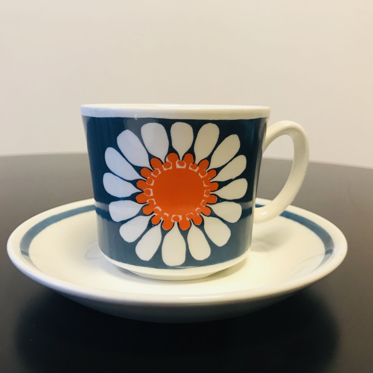 Figgjo】フィッギオ デイジー カップ&プレート2セット ⑤⑥