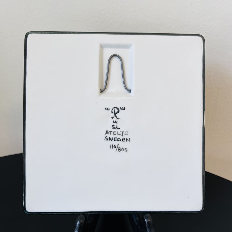 Sylvia leuchovius 】鳥の絵皿陶板《Rörstrand》 | sugallery Sylvia leuchovius 】鳥の絵皿陶板《Rörstrand》 | sugallery