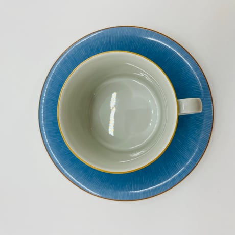【Signe Persson-Melin/シグネペーションメリン】コーヒー カップ＆ソーサー　Primeur　ブルー《Rorstrand》