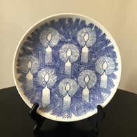 ARABIA》クリスマスイヤープレート 1981年 【Raija Uosikkinen】