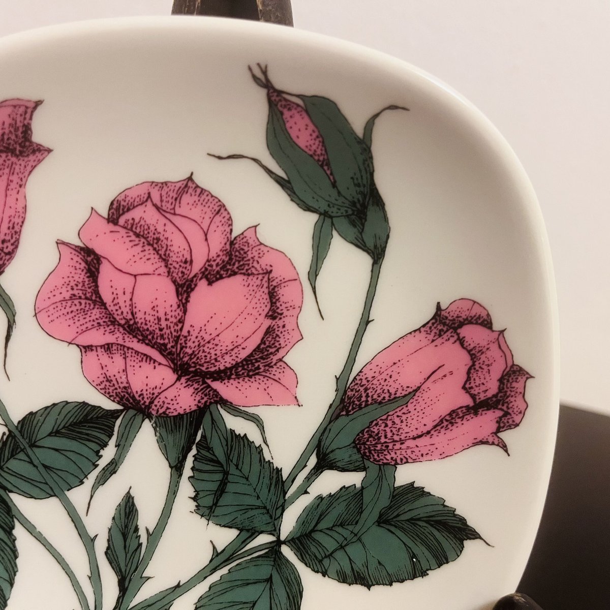 ARABIA》Botanica ピンクローズ（Rosa Lapponia)【Esteri T