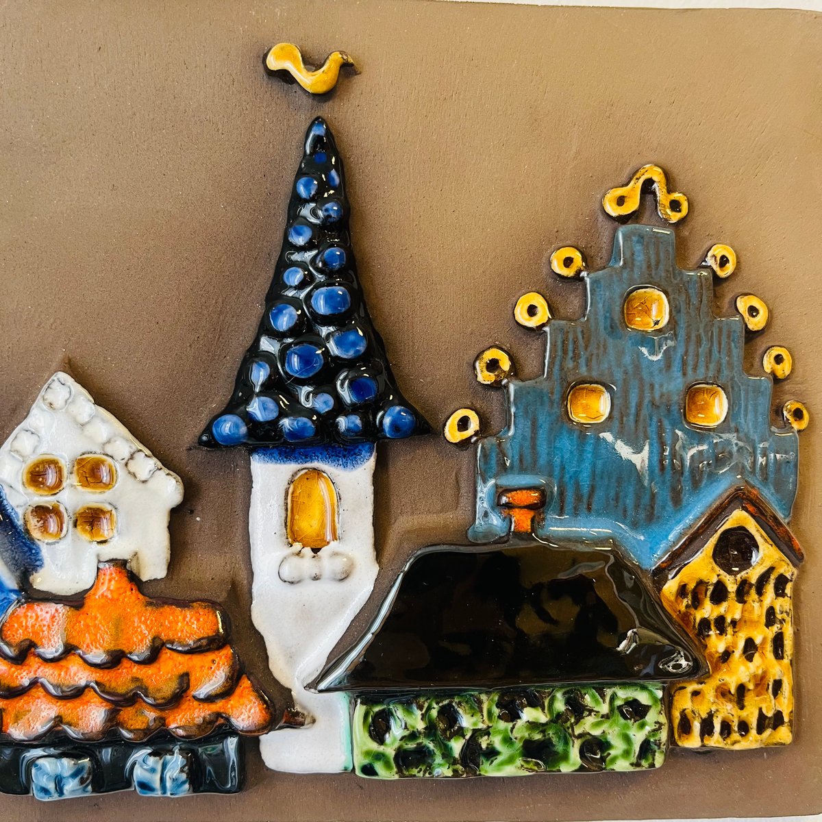 Jie Gantofta 北欧の街並み　Annika Khilman　北欧　陶板 Jie Gantofta》 北欧の街並み【Annika Khilman】 | sugallery