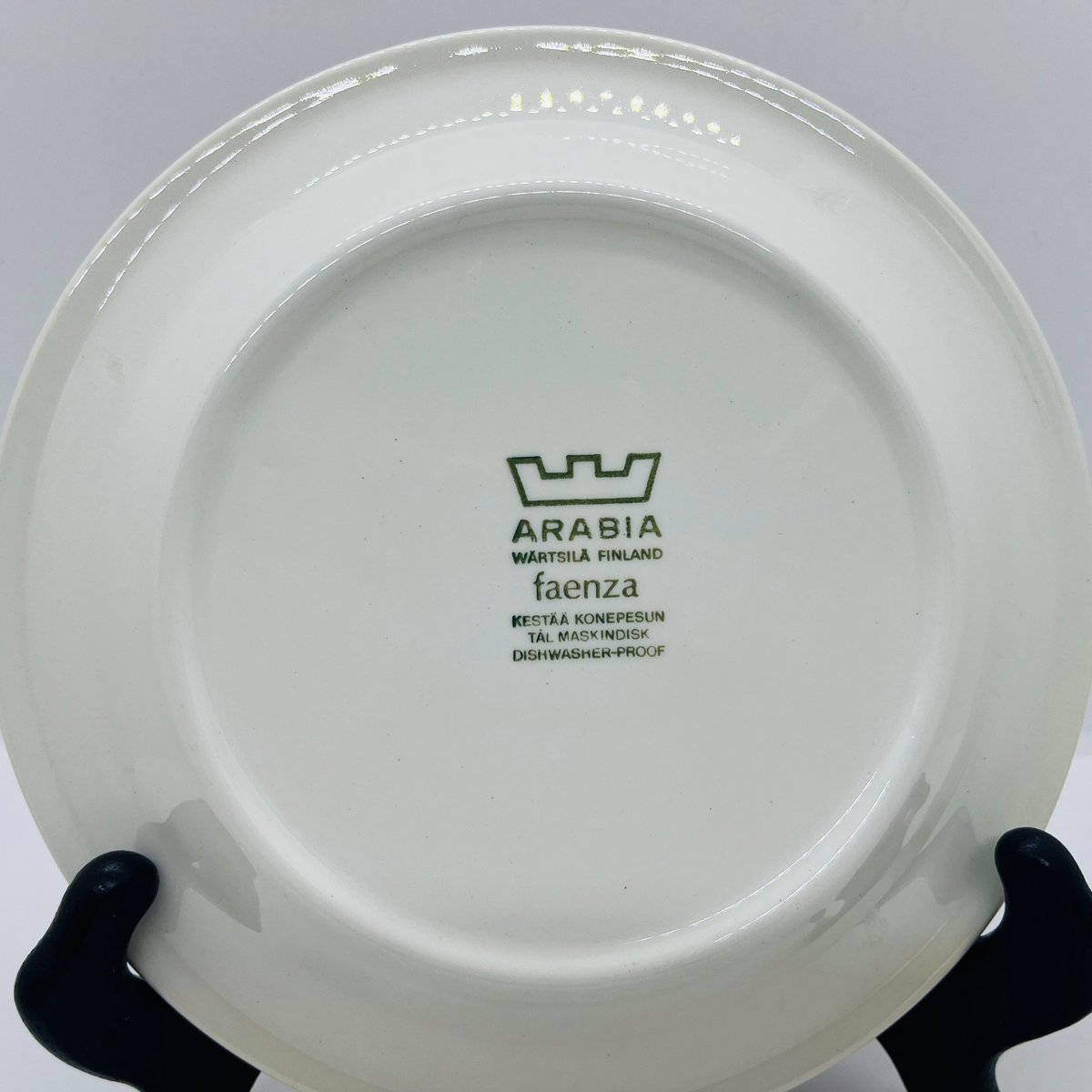 ARABIA》 Faenza ブルー 17cm ケーキプレート | sugallery