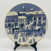 ARABIA》クリスマスイヤープレート 1986年 【Raija Uosikkinen】