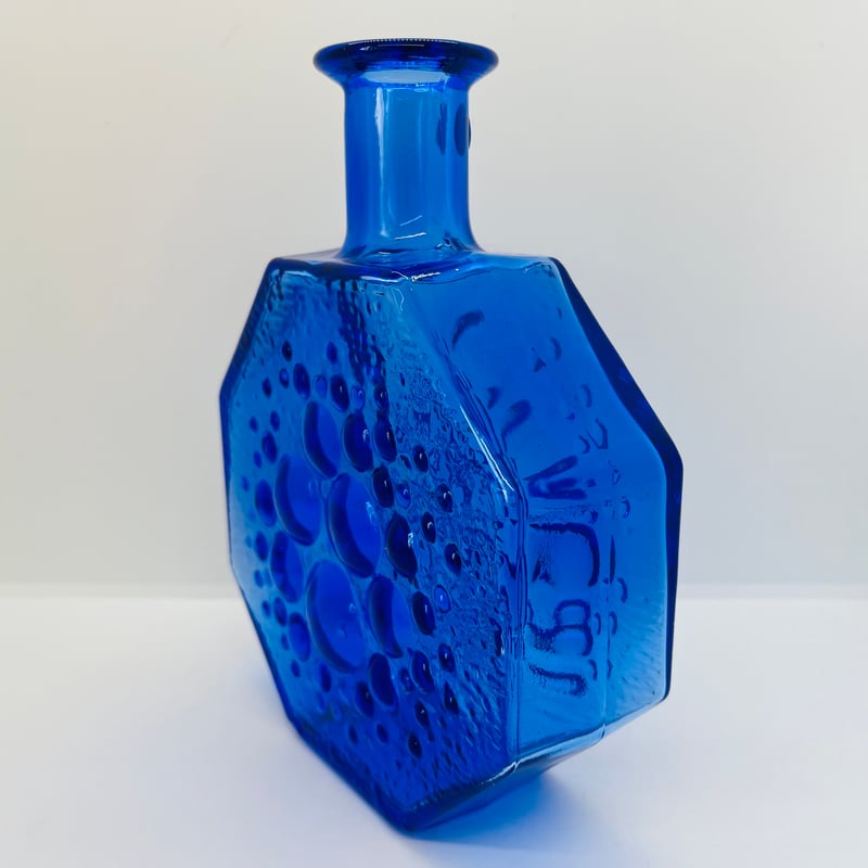 Riihimaen Lasi》 Stella polaris ブルー 【Nanny Stil