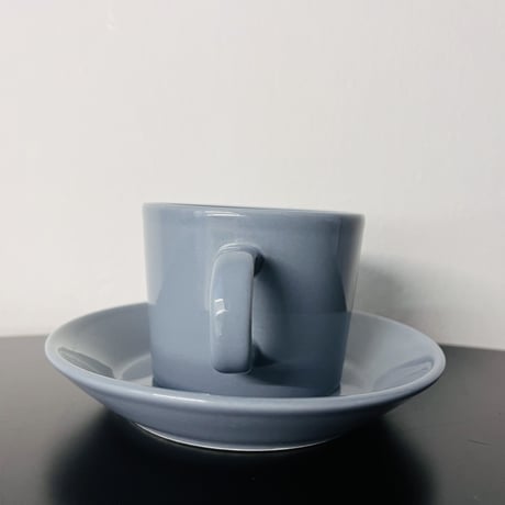 《ARABIA》Teema コーヒーカップ＆ソーサー　 グレー【廃盤色】④