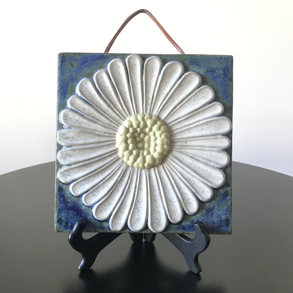 Ego Stengods》マーガレットのお花 陶板【Willi Fischer】 | sug