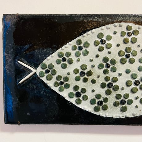 【Sylvia leuchovius 】お魚の陶板《Rörstrand》