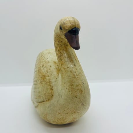 【Lisa Larson / リサラーソン】　スワン　白鳥　《Jie keramik》