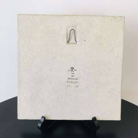 【Sylvia leuchovius 】鳥の陶板《Rörstrand》